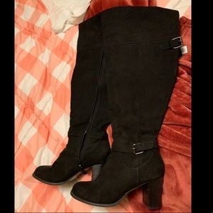 Over the knee boots